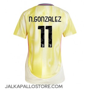 Juventus Nicolas Gonzalez #11 Vieraspaita Naisten 2024-25 Lyhythihainen